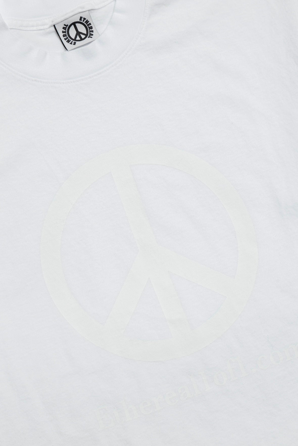 White Tonal Website Tee