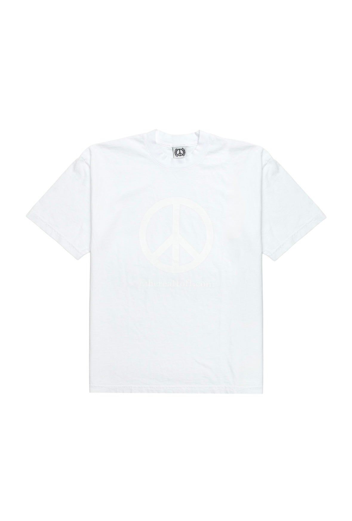 White Tonal Website Tee